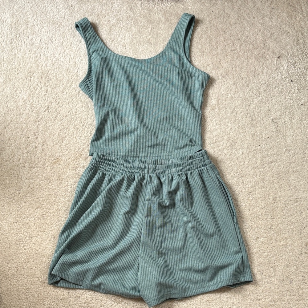 Women's Green Sleepwear Set